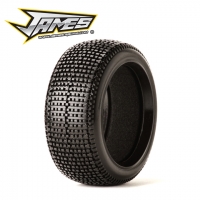 James Racing Y-Zip 1/8 Buggy Tire (4)